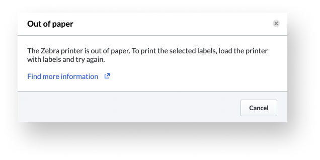 Probleemoplossing voor de Zebra-labelprinters – Lightspeed Retail (R ...