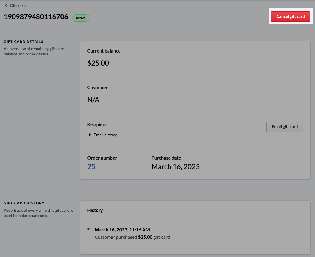 Canceling Gift Cards And Transferring Balances – Lightspeed Retail  (R-Series)