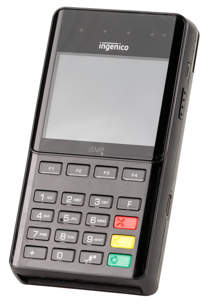 Ingenico iSMP4 payment processor.