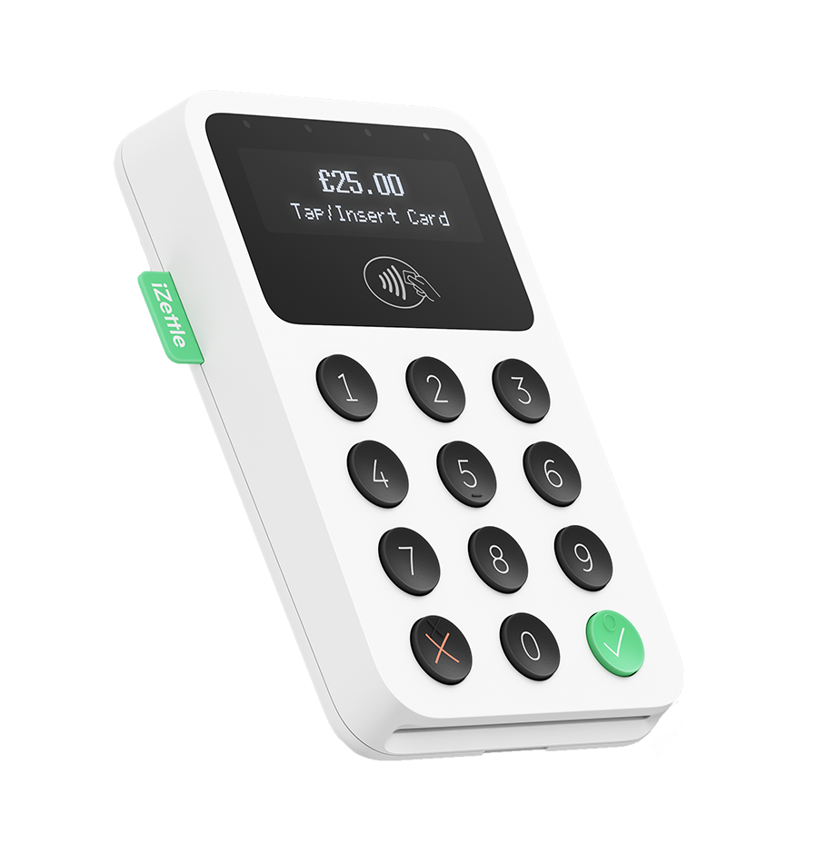 iZettle Reader 2 payment processor.