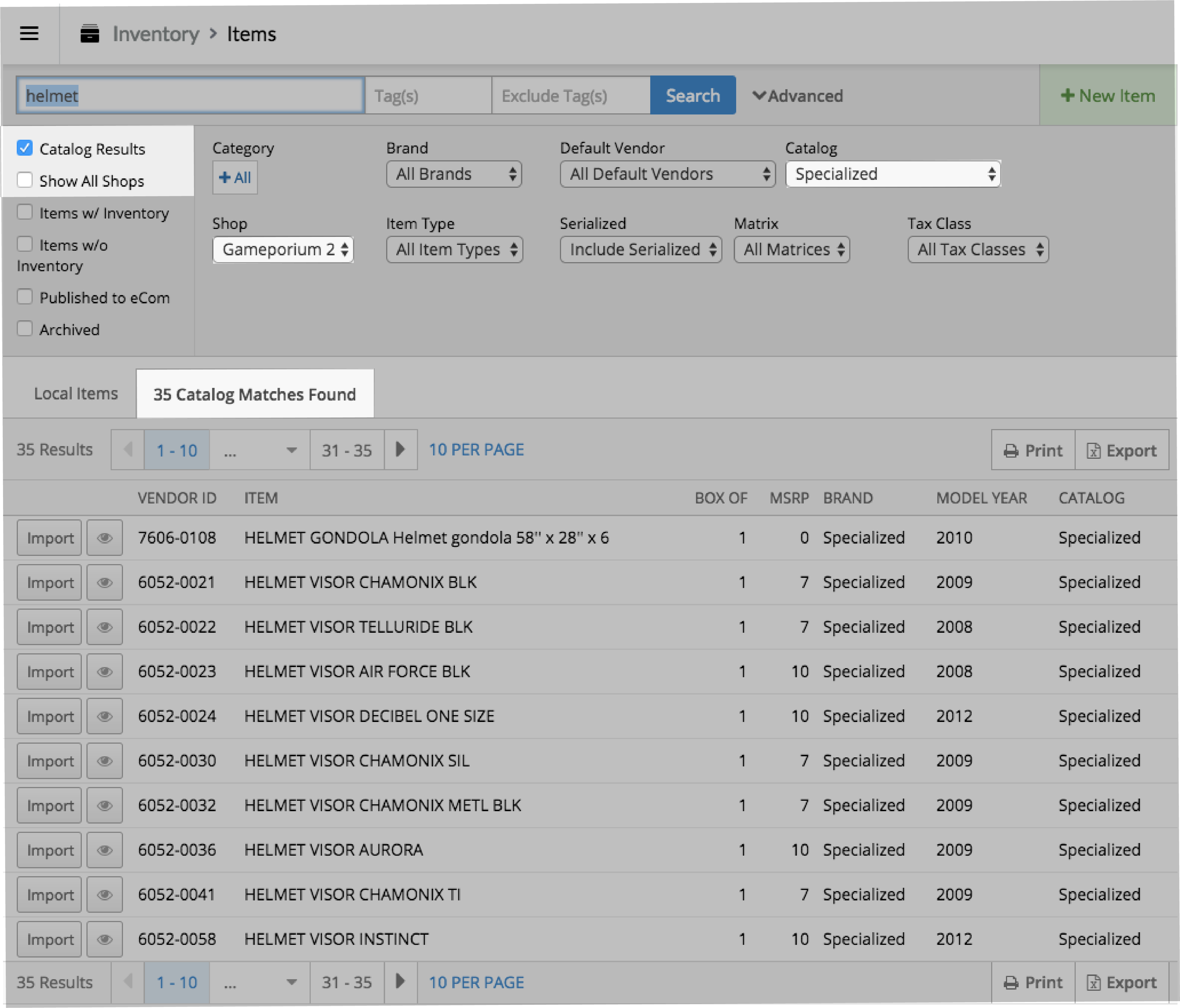 lightspeed retail adjust quantities in mass