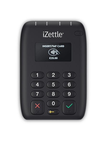 iZettle terminal.