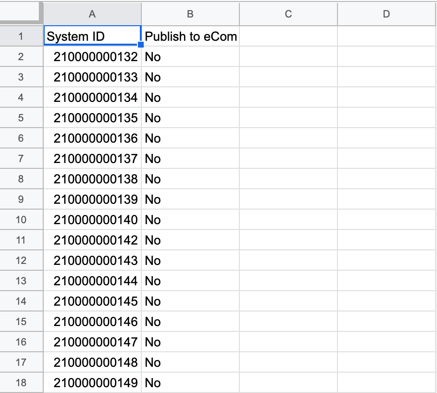 L’apparence de la feuille de calcul modifiée.