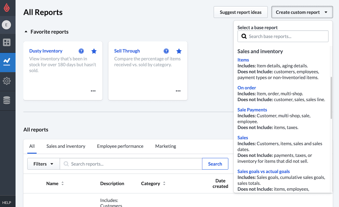 Analytics in Retail POS (R-Series)