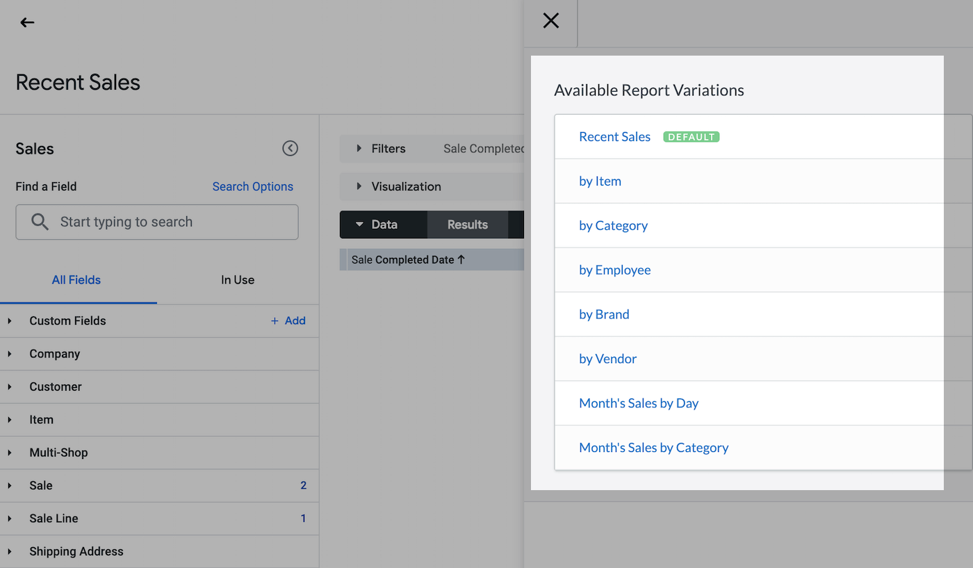 Analytics in Retail POS (R-Series)