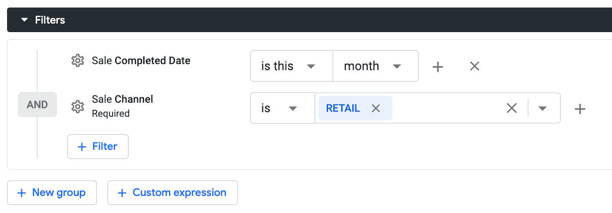 Analytics in Retail POS (R-Series)