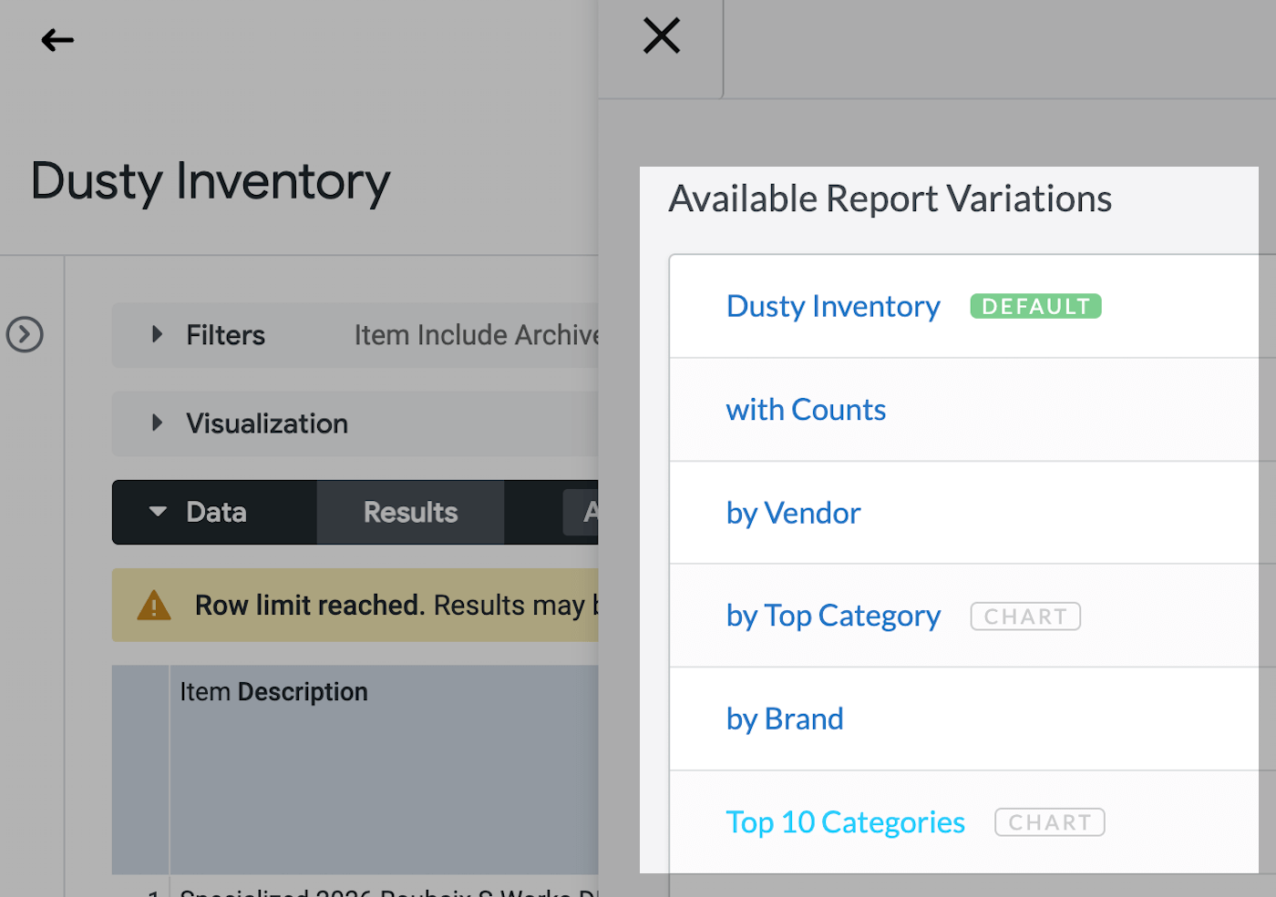 Analytics in Retail POS (R-Series)