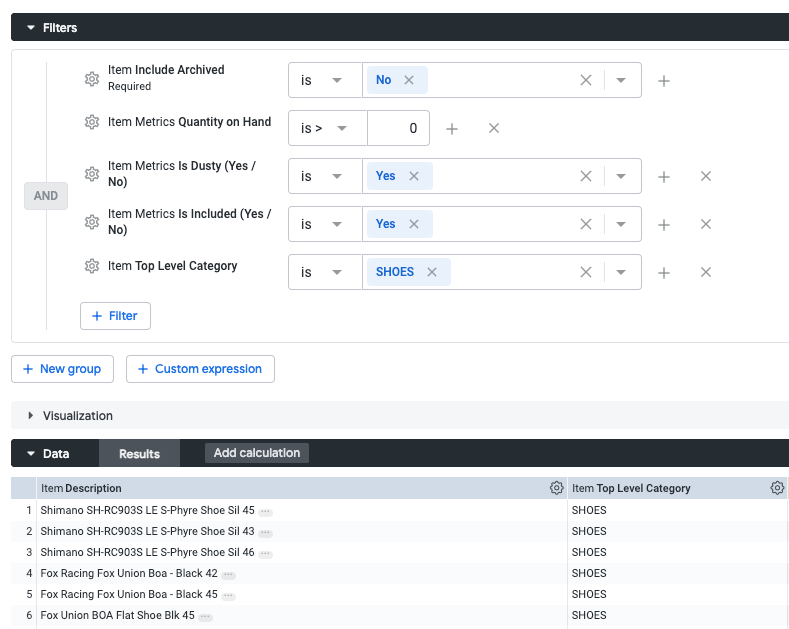 Analytics in Retail POS (R-Series)