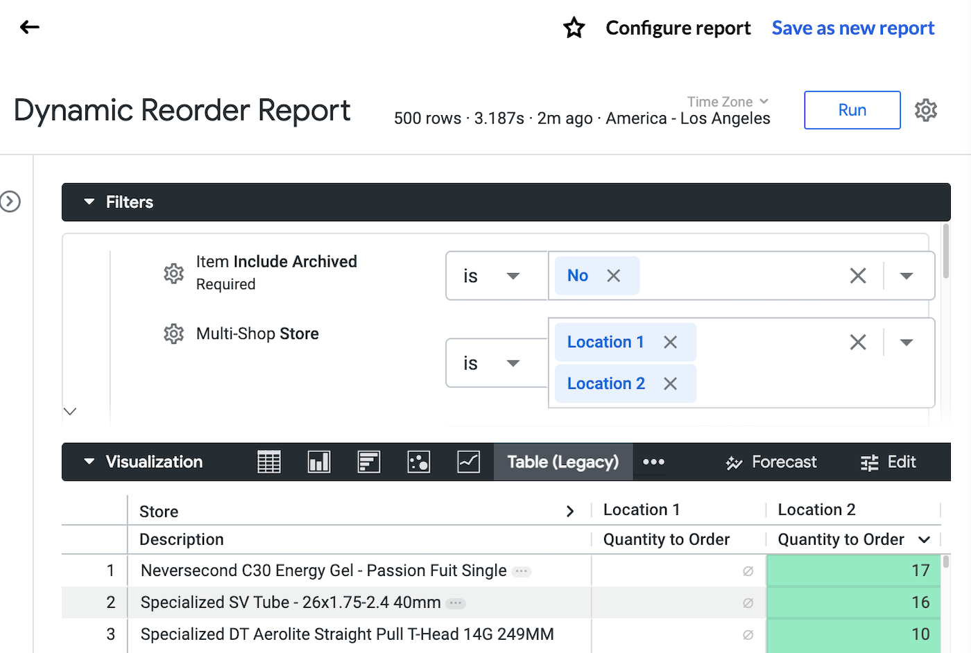 Analytics in Retail POS (R-Series)