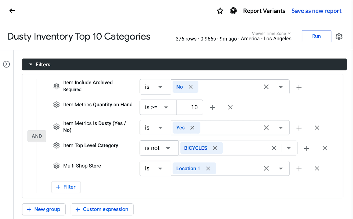Analytics in Retail POS (R-Series)