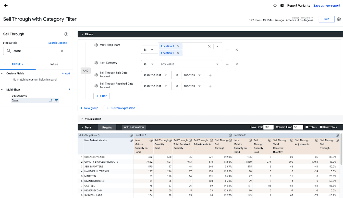 Analytics in Retail POS (R-Series)