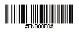 Barcode voor de toetsenbordmodus voor desktop.