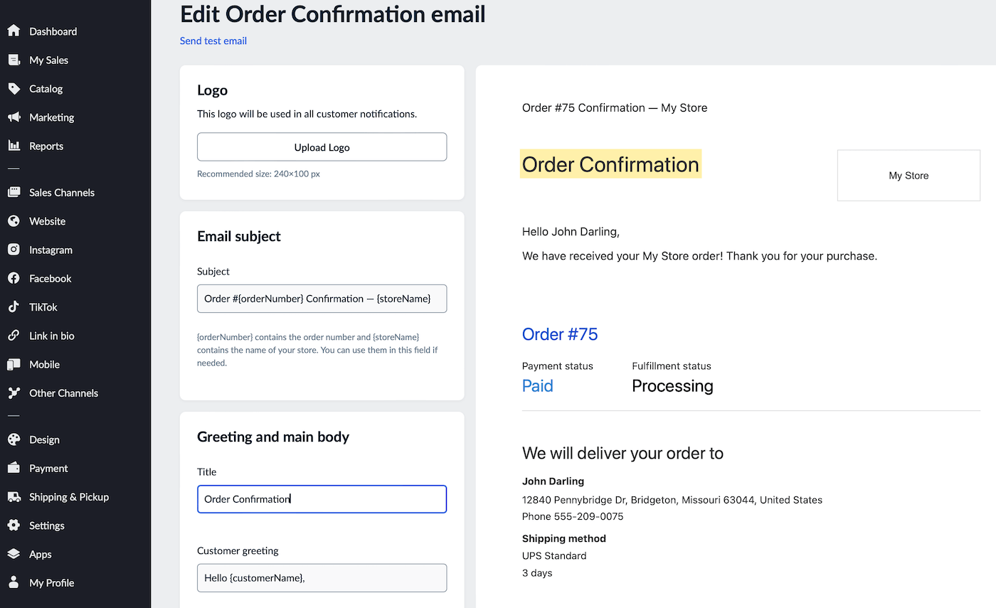 Éditeur de courriels
