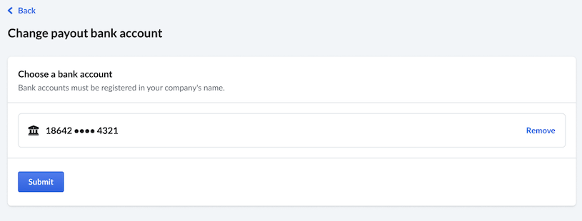 Op de afbeelding wordt een pop-upvenster met de knop 'Verzenden' weergegeven