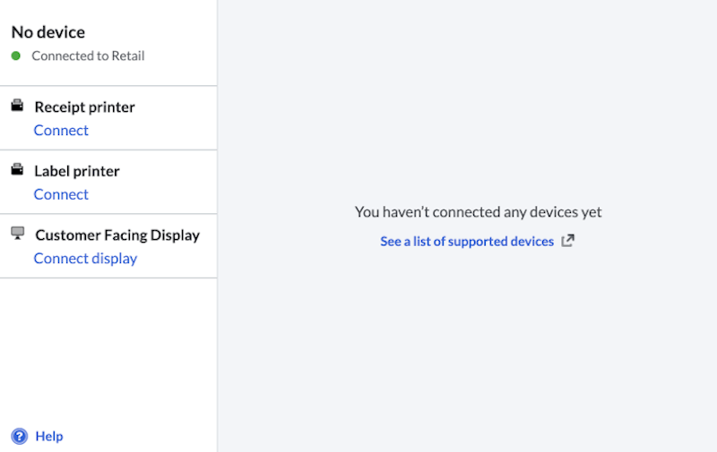 Lightspeed Hub main page