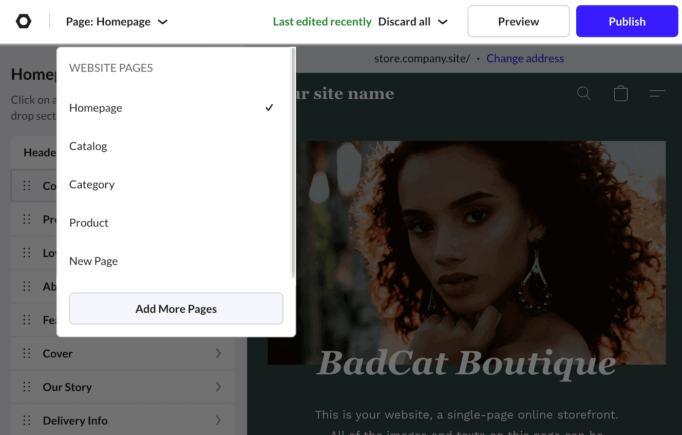 Add More Pages button.