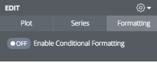 Enable Conditional Formatting toggle.